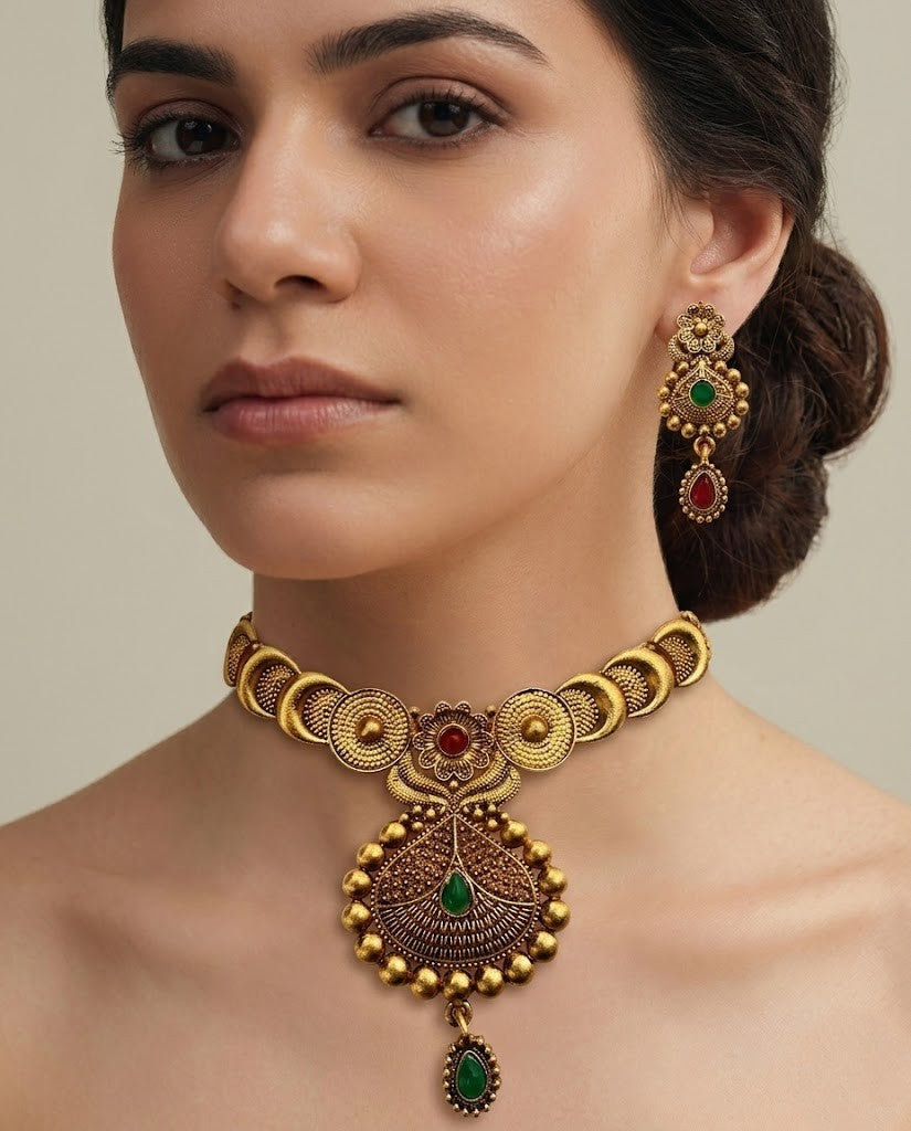 Shahi Elegance Necklace Set