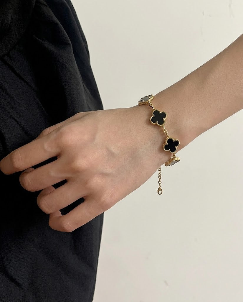 Ivory Clover Bracelet