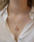 Flower Charm Pendant Chain - CHEXE LIFESTYLE PRIVATE LIMITED