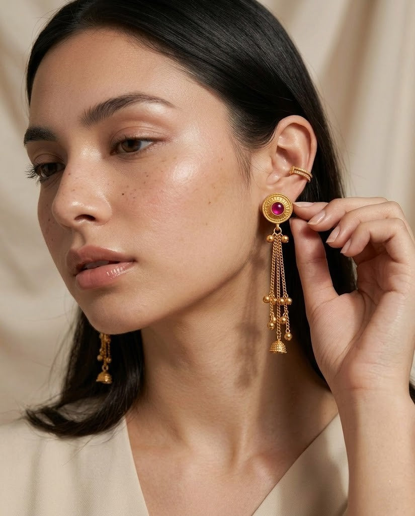Noor Tassel Earring