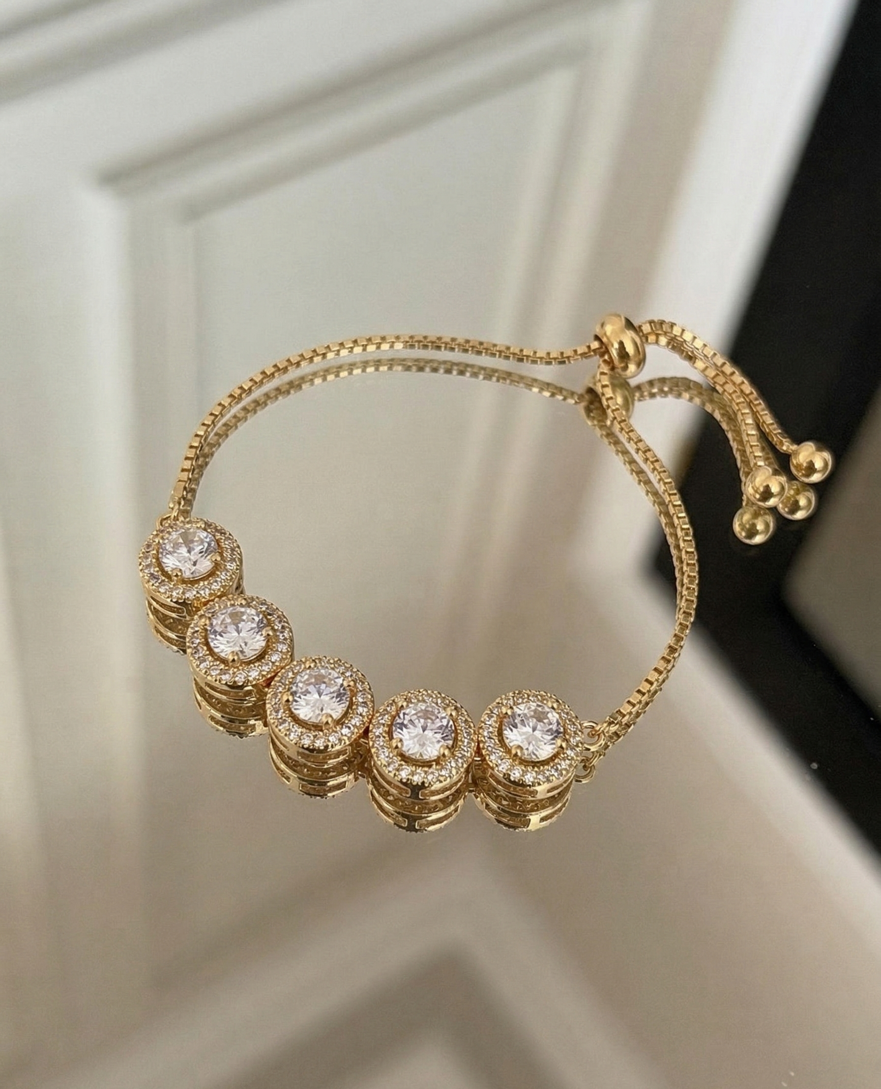 Dazzle Stone Adjustable Bracelet