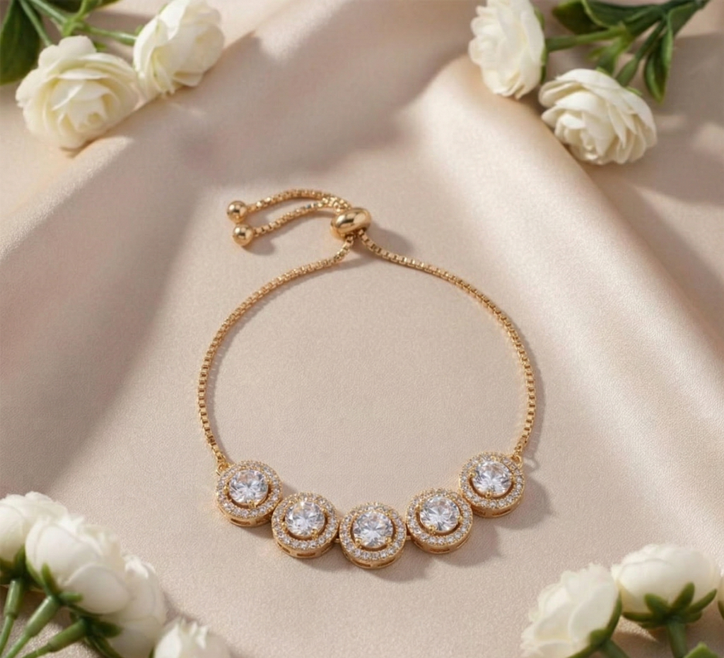 Dazzle Stone Adjustable Bracelet