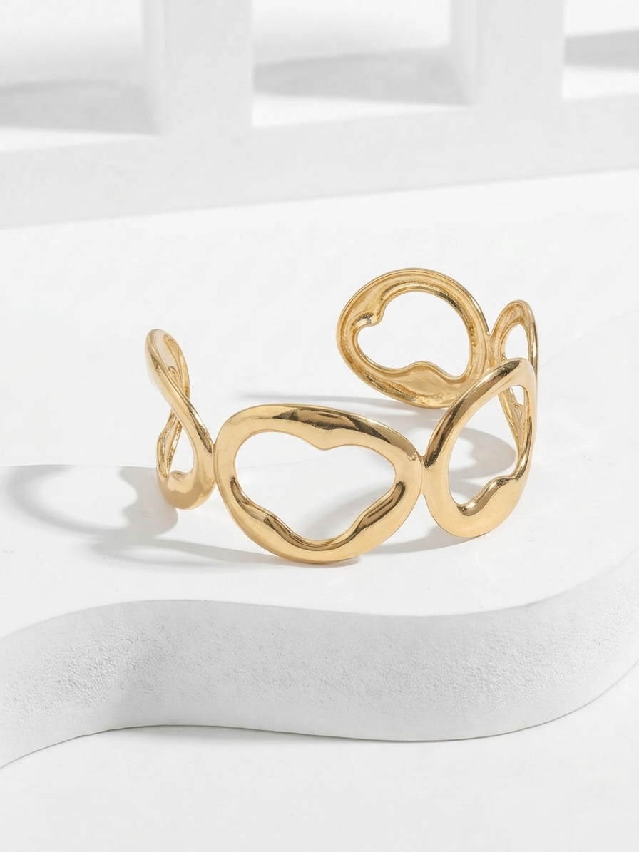 Heart Loop Cuff