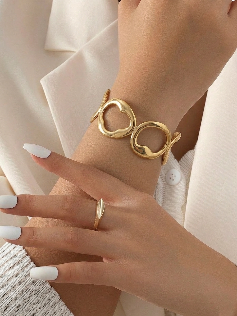 Heart Loop Cuff