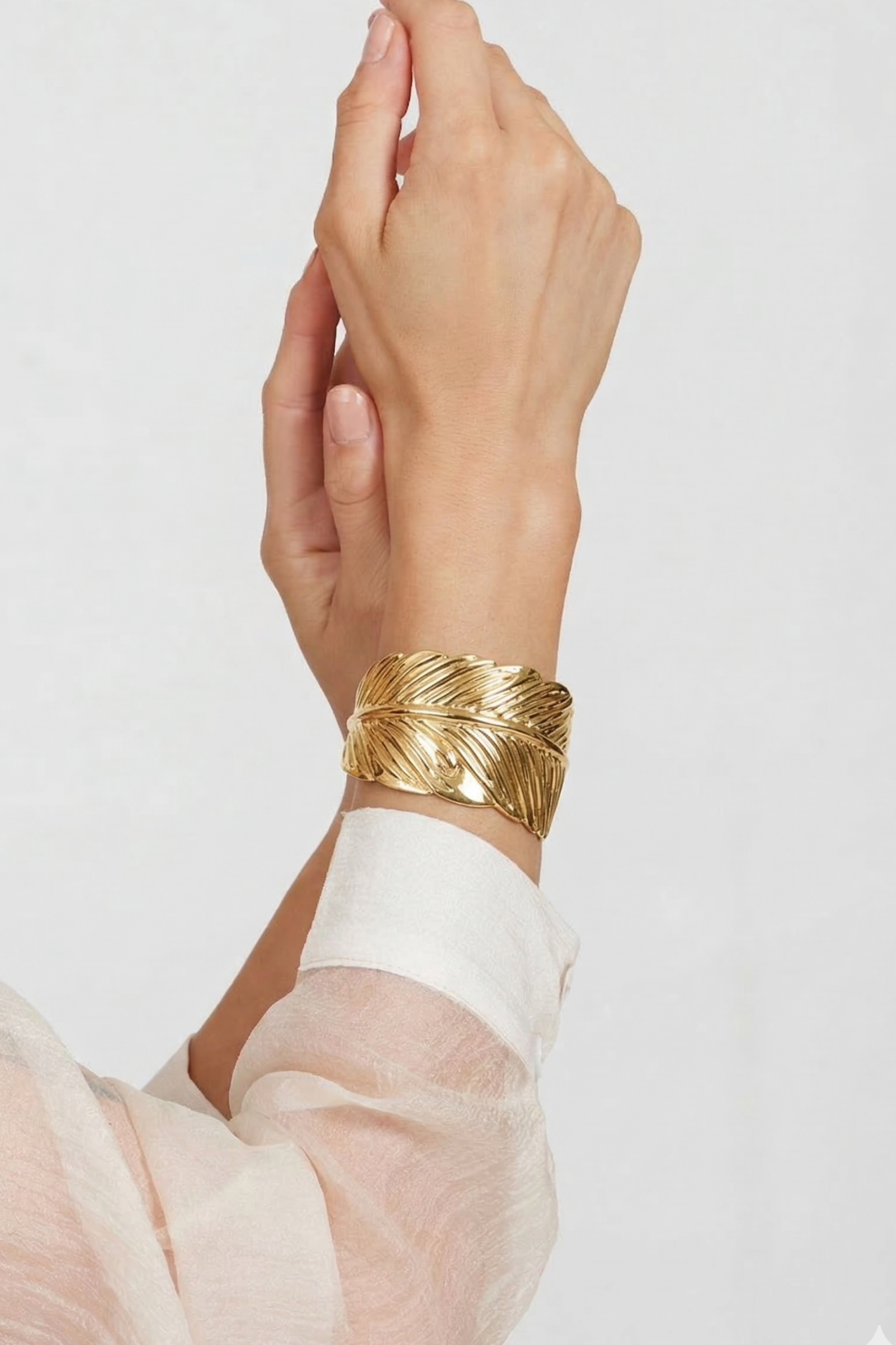 Gilded Nature Statement Cuff - CHEXE LIFESTYLE PRIVATE LIMITED
