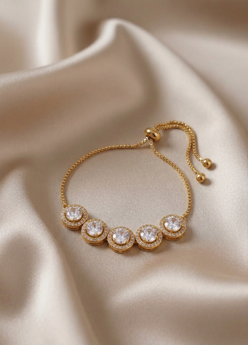 Dazzle Stone Adjustable Bracelet