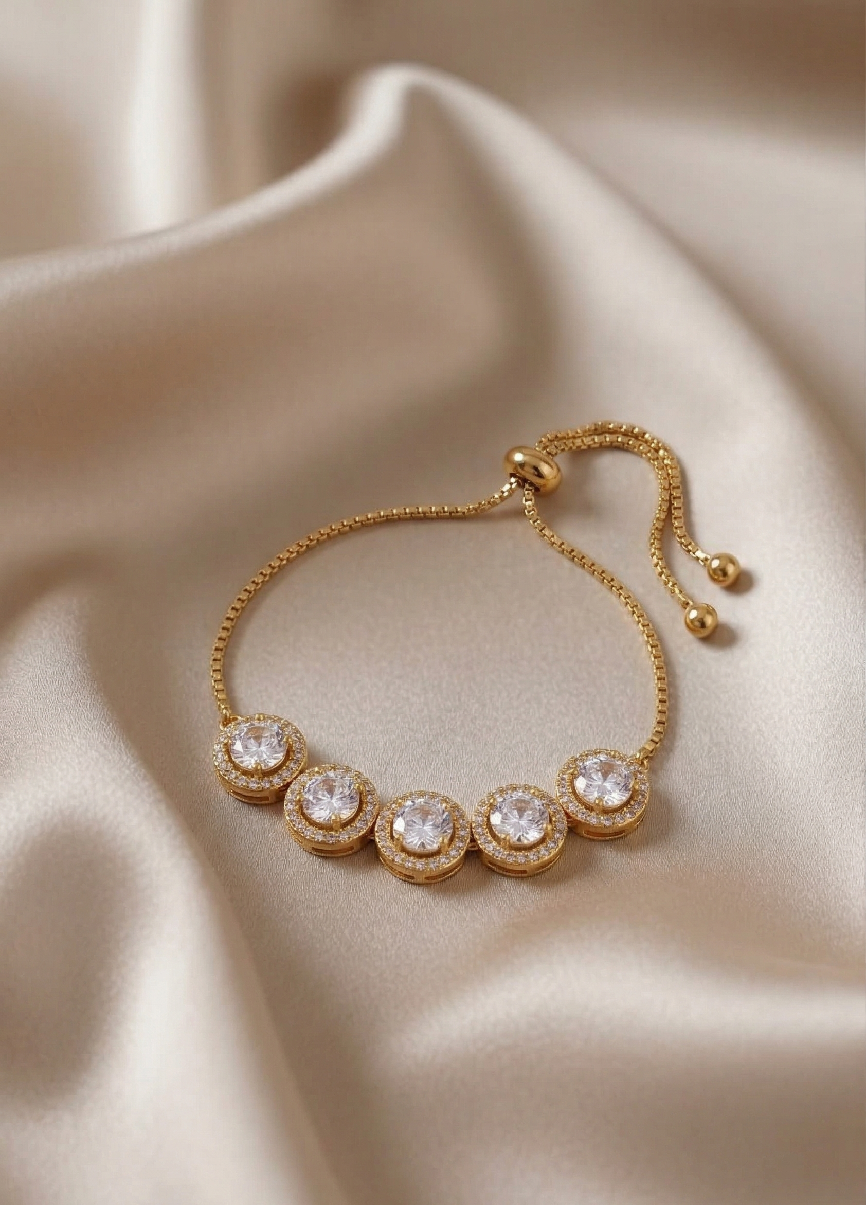 Dazzle Stone Adjustable Bracelet