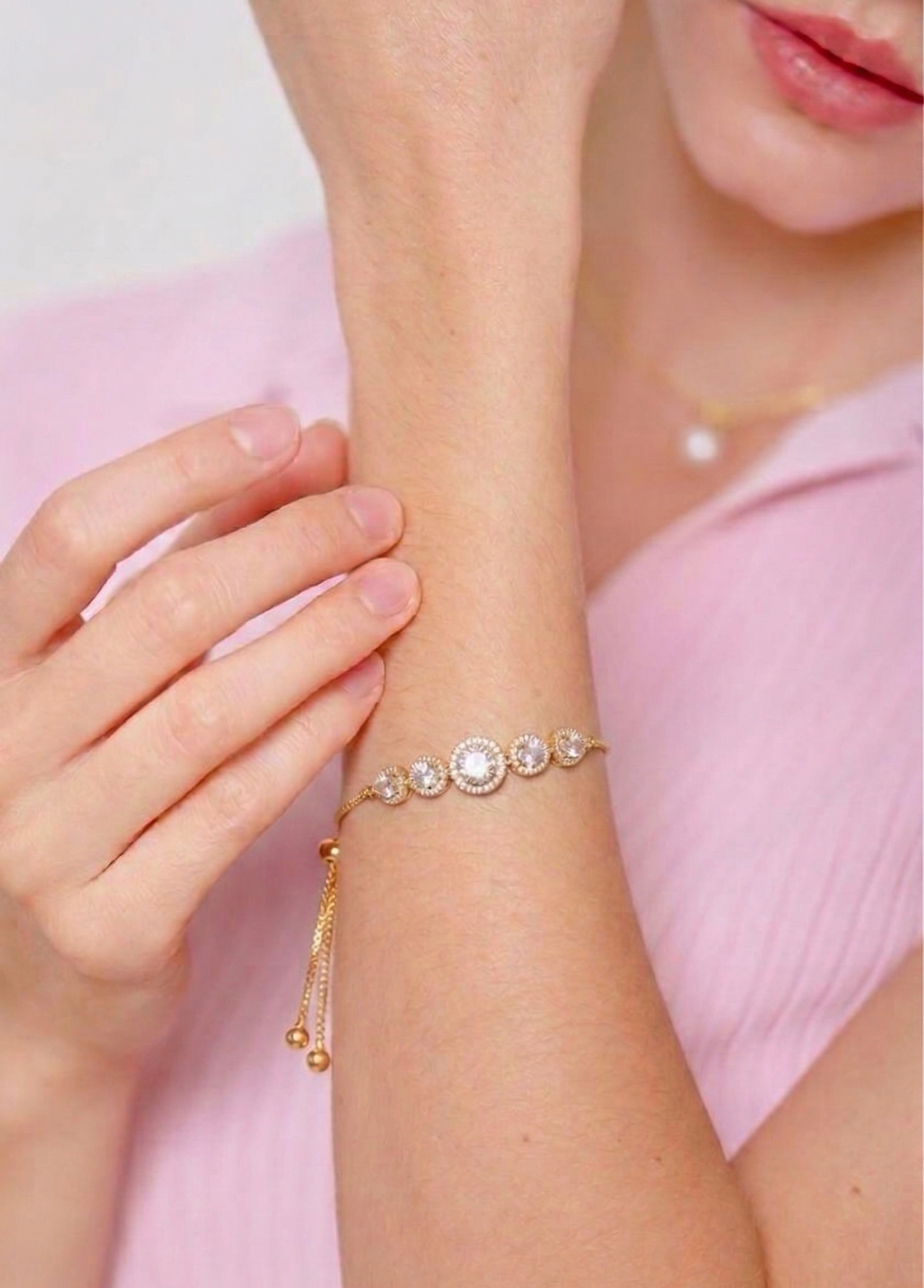 Dazzle Stone Adjustable Bracelet