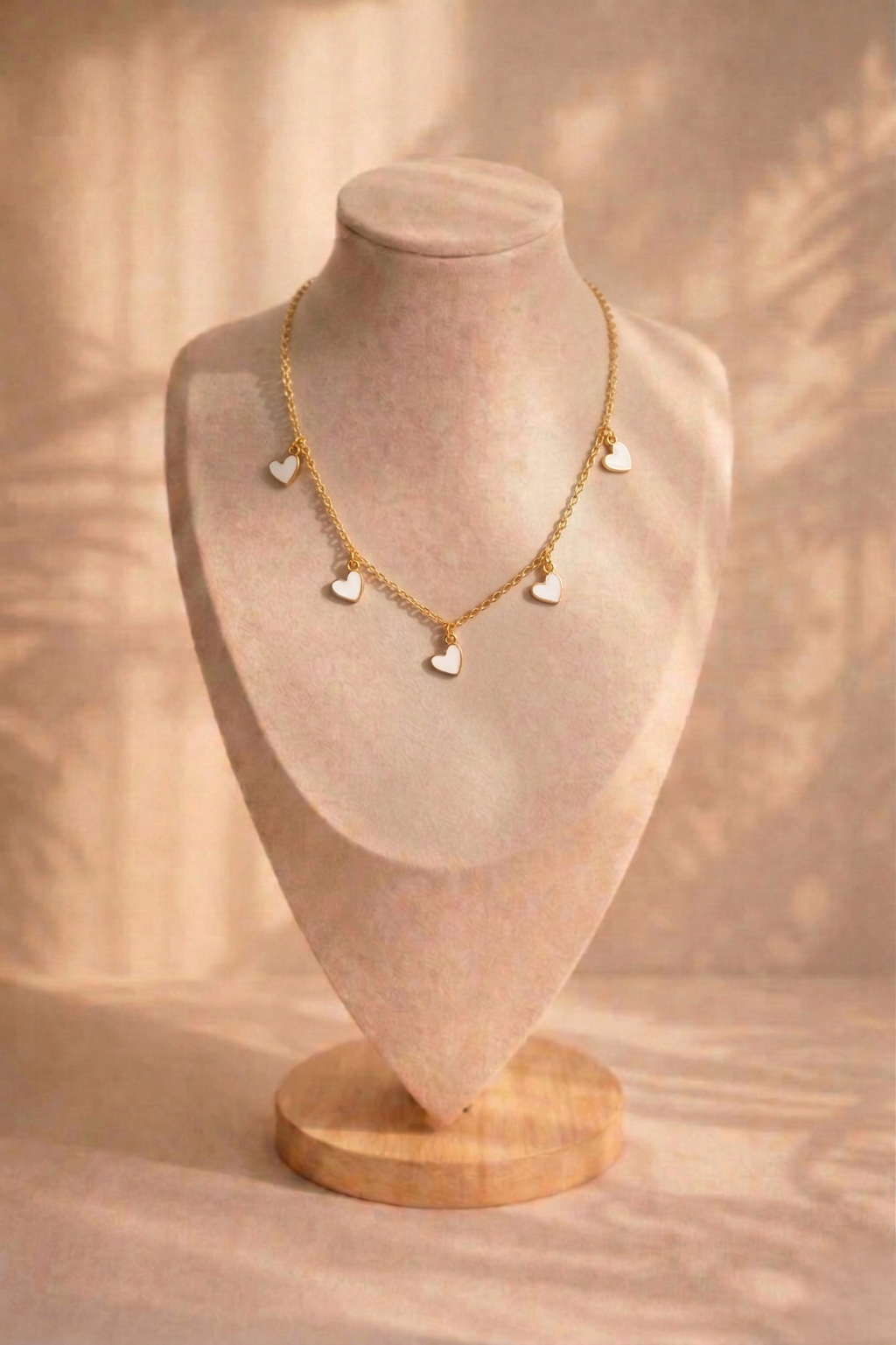 Minimal Heart Charm Necklace